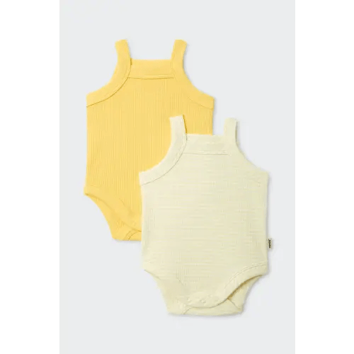 Newbies Rib Singlet Suit 2 Pack