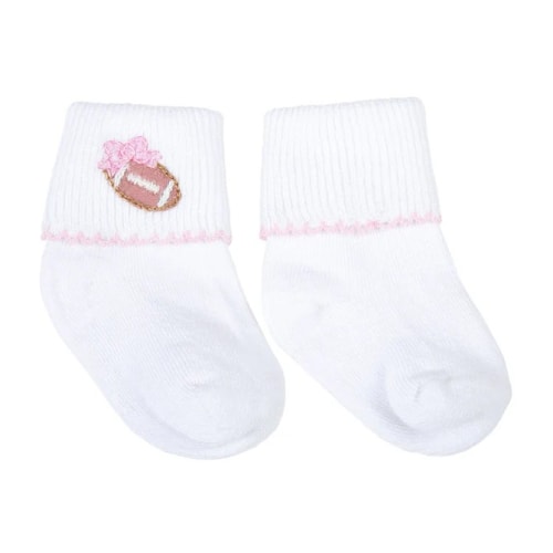 Infant Football Applique Socks