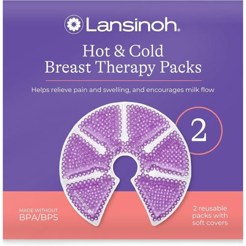 Lansinoh Hot & Cold Breast Therapy Gel Pads