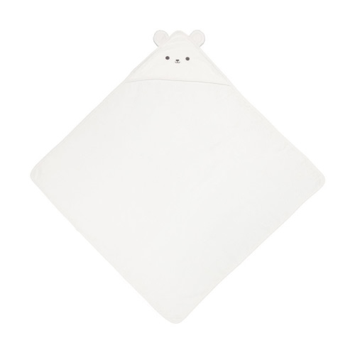 Cotton Hooded Towel - Bear
