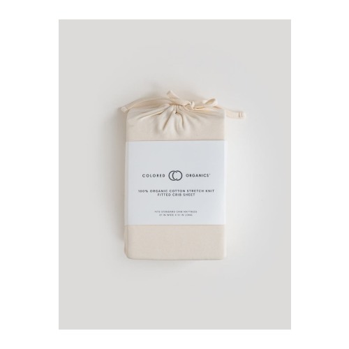 Organic Fitted Crib Sheet, One Size
