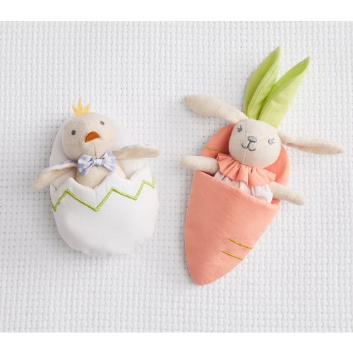 Spring Sleepover Mini Animals Plush, Set of 2