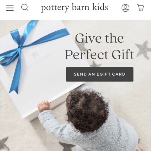 Gift Card toward Pottery Barn Kids Chair