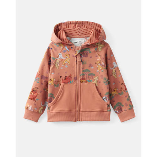 Disney Simba's Safari Zip Hoodie | Little Sleepies