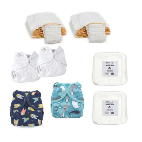 Hello Baby - Cloth Diapering Kit for newborns