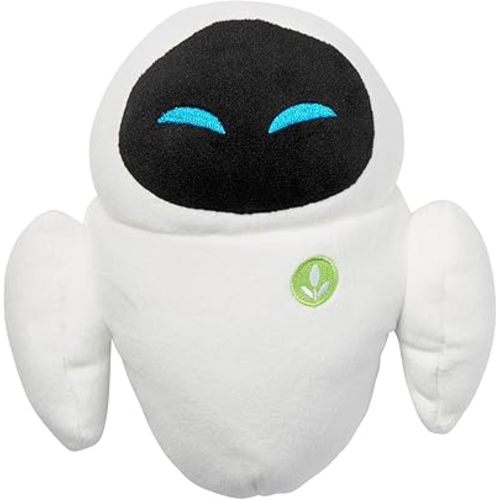 Disney Store Official Eve Medium Soft Toy for Kids, Cuddly Character with Fuzzy Texture and Embroidered Details, Disney Plushy Suitable for All Ages