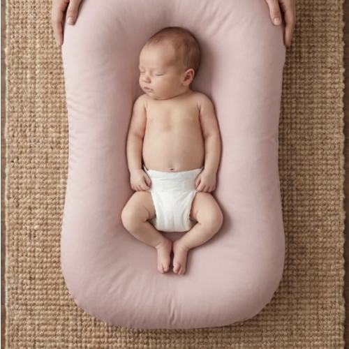 Little Manta Pastel Baby Lounger Nest