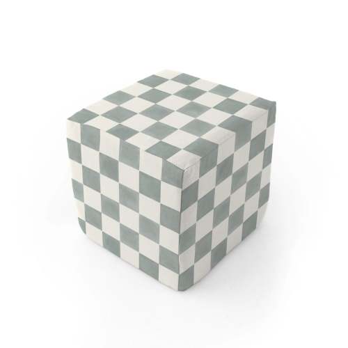 Checkered Matcha Play Cube