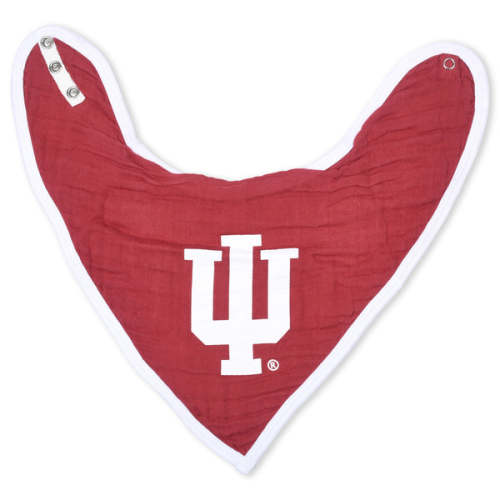 Indiana University Bandana Bib (Crimson) – Three Little Anchors