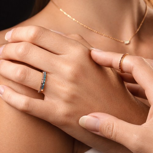 Vivre Birthstone Ring