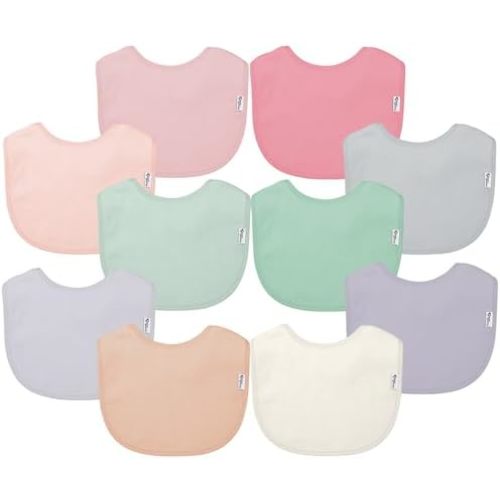 Waterproof Everyday Bibs (10 pack) by green sprouts