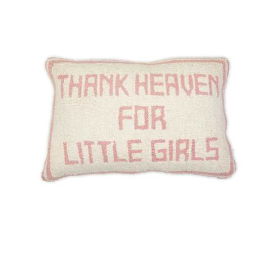 Thank Heaven for Little Girls Pillow – Little Beach Babes Boutique