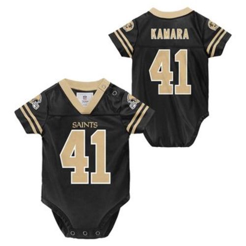 NFL New Orleans Saints Boys' Kamara Bodysuit Jersey - 0-3M
