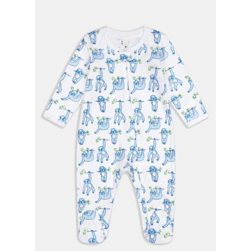 Infant Sleepy Sloth Zipper Footie