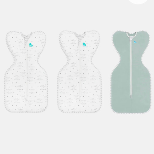 Swaddle Up Starter Bundle | 0.2 TOG | White You are my | Olive