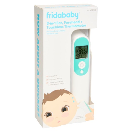 3-in-1 Ear, Forehead + Touchless Infrared Thermometer