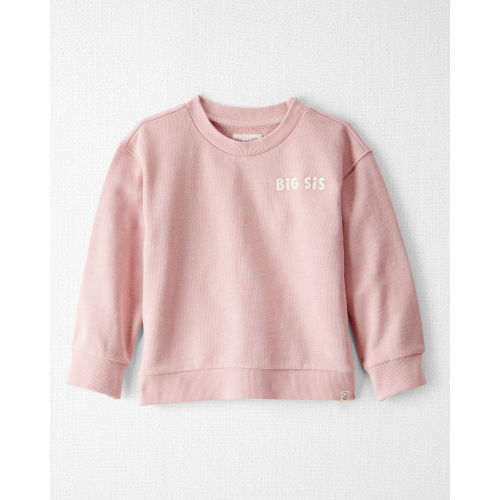 Toddler Organic Cotton Big Sis Sweatshirt - Little Planet | Carter's