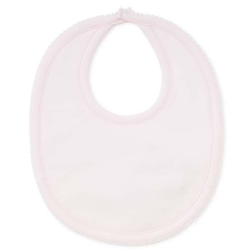 Pink/White Kissy Basics Bib