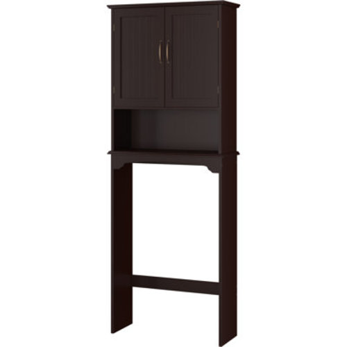 Yaheetech Dharmraj Over The Toilet Bathroom Storage With Upper Cabinets And Open Shelves & Reviews | Wayfair