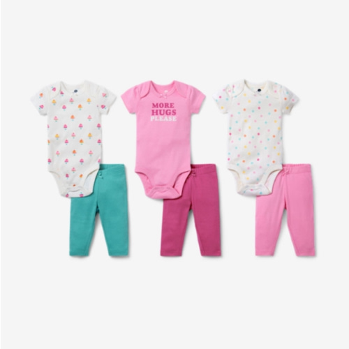 Small Story 6 Piece Set - Rhino And Bird, 3-6 M