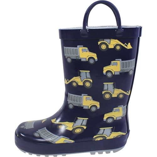 4T - Hudson Baby Unisex-Child Rain Boot