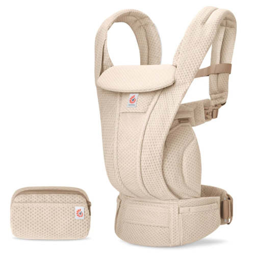 Ergobaby Omni Deluxe All-in-One Mesh Baby Carrier Natural Beige – Baby Kingdom