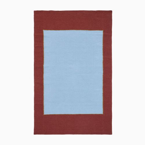 Emma Chamberlain Frame Flatweave Wool Rug