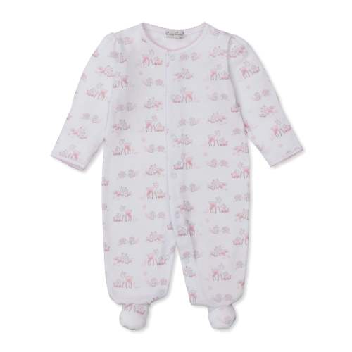 Forest Fanfare Pink Footie