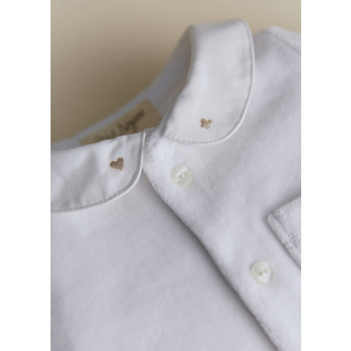 Etoile Pyjamas Set - Milk White