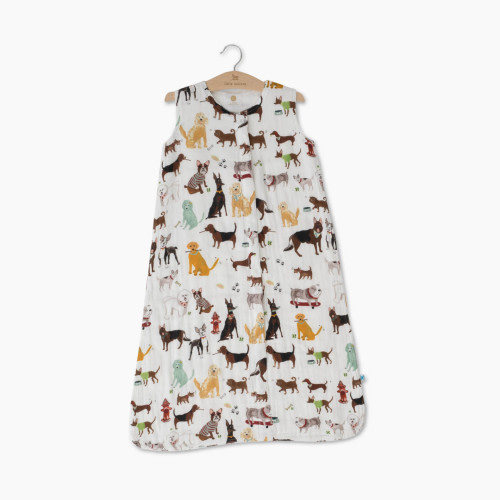 Little Unicorn Cotton Muslin Sleep Bag - Woof, Large