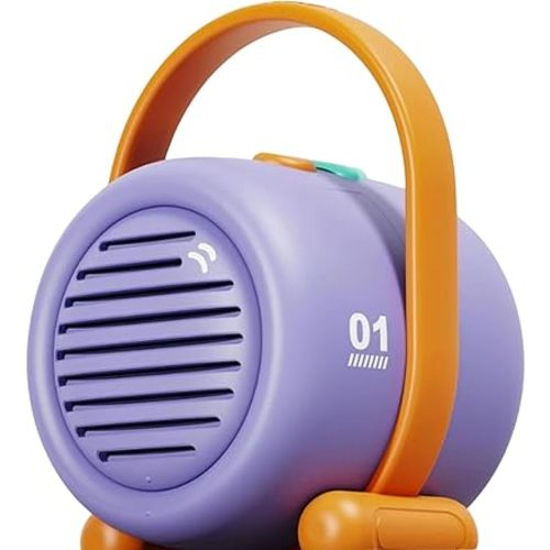Mini Bluetooth Speaker with Nursery Rhymes, Lullabies - Mini Speaker for Less Screen Time - Wireless Speaker with 6-Hour Battery - Music Player for Babies & Kids
