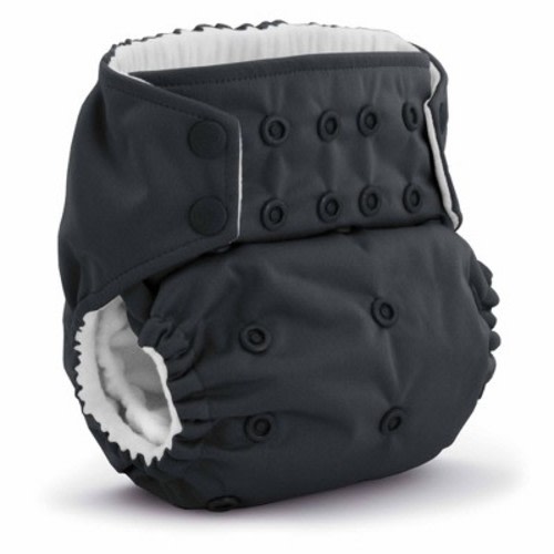 Kanga Care Rumparooz G3 Stay Dry Reusable One Size Cloth Pocket Diaper  - Castle Gray