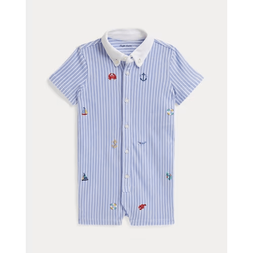 Knit Cotton Oxford Shortall