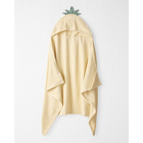 Toddler Organic Terry Cotton Pineapple Towel - Little Planet | Carter's