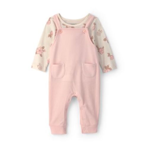 Baby Girls Overall Set