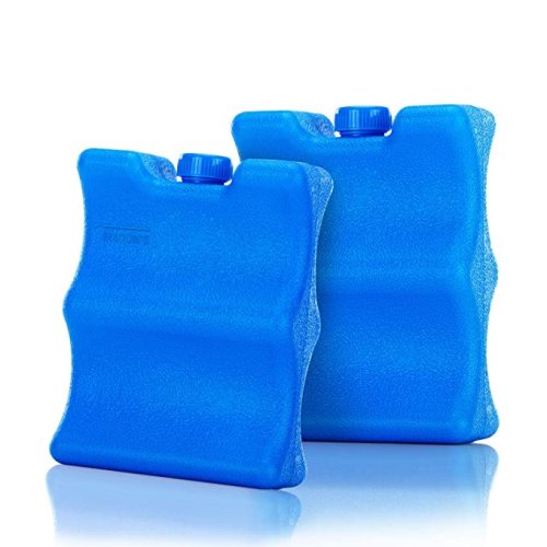Teamoy Breastmilk Ice Pack(Pack of 2), Bottle Ice Packs for Breastmilk Storage and Breastfeeding Working Mom, Small