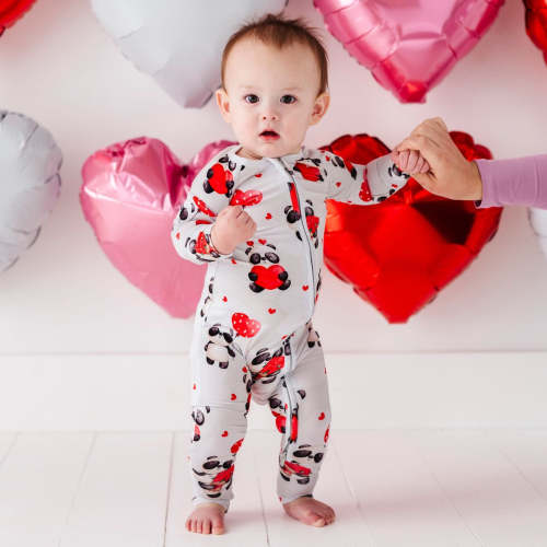 Panda Love Convertible Romper - FINAL SALE