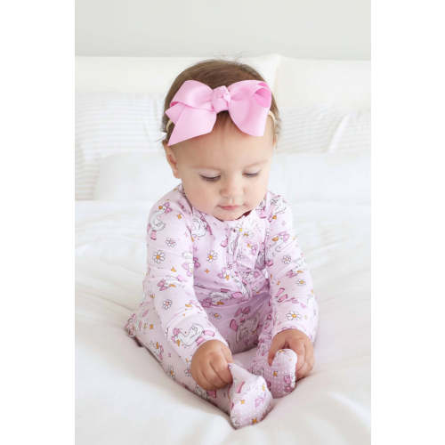 Girl Ruffle Zipper Footies | Best Sellers