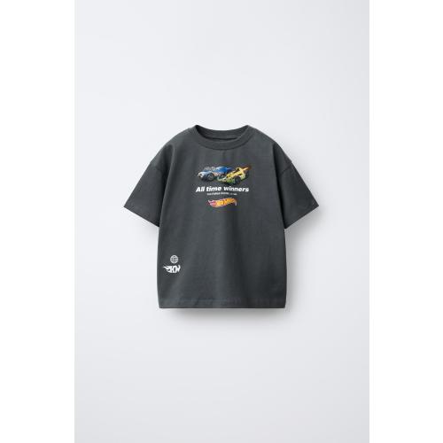 HOT WHEELS ™ MATTEL CAR T-SHIRT - Anthracite grey | ZARA United States