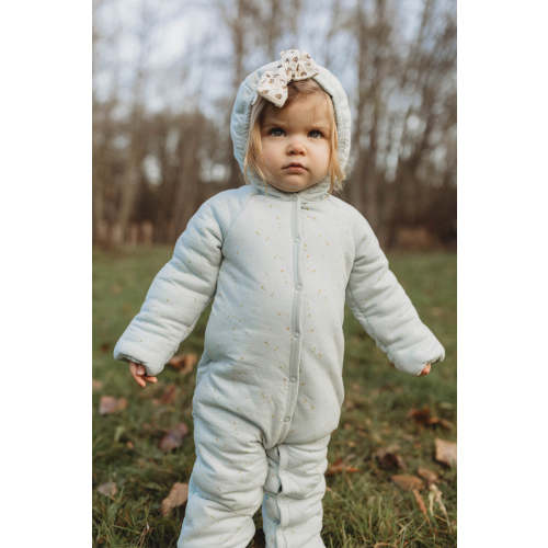 Étoile Organic Plush Baby Bunting - Frozen Dew