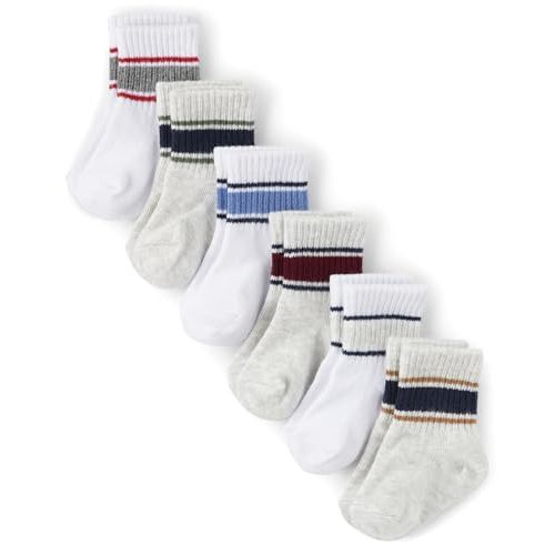 The Children's Place baby-boys And Newborn Midi Socks Variety Pack