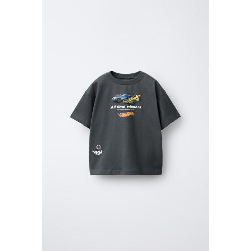 HOT WHEELS ™ MATTEL CAR T-SHIRT - Anthracite grey | ZARA United States