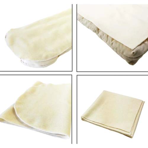Wool puddle pad