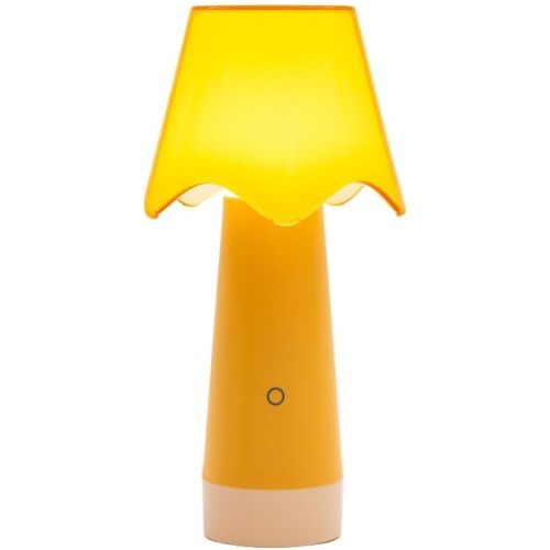 Owlpack Fungo Cordless LED Lamp with Adjustable Dimmer - Orange