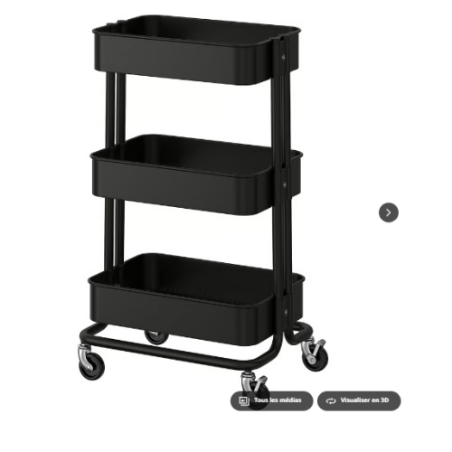 Chariot de couches et accessoires de bébé