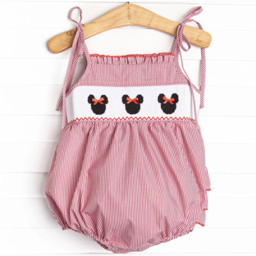 Mouse Moments Ruffle Bubble, Red Stripe – Stitchy Fish
