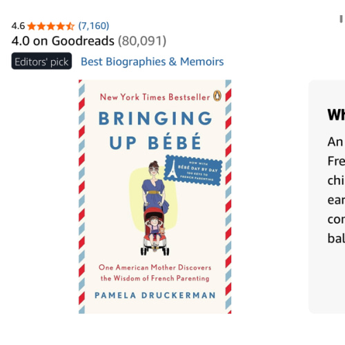 Bringing Up Bébé: One American Mother Discovers the Wisdom of French Parenting