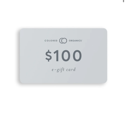 Colored organics E-Gift Card