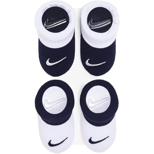 Nike Baby Boys Futura Booties 2 Pack (0-6 Months, O_O(NN0051-695)/W)