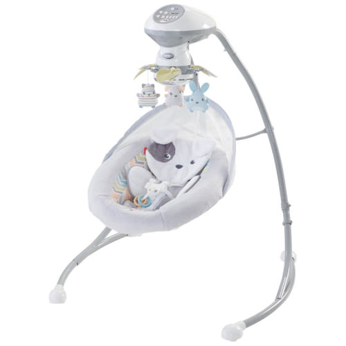 Fisher-Price Sweet Snugapuppy Dreams Cradle 'n Swing